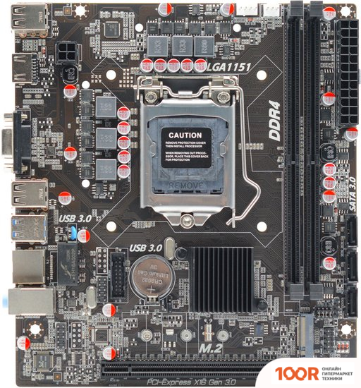 Материнская плата AFOX IH310C-MA6-V4 (144387)
