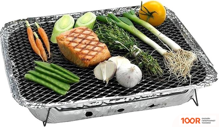 RoyalGrill ОДНОРАЗОВЫЙ 80-038 (С УГЛЕМ И РОЗЖИГОМ) (144162)