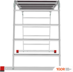 Лестница Новая высота NV3336 3336234 (2X3 + 2X4 СТУПЕНИ) (143806)