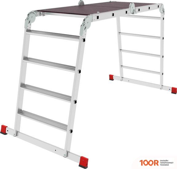 Лестница Новая высота NV3335 3335234 (2X3 + 2X4 СТУПЕНИ) (143801)