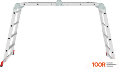 Лестница Новая высота NV3334 3334234 (2X3 + 2X4 СТУПЕНИ) (143796)