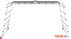 Лестница Новая высота NV3333 3333245 (2X4 + 2X5 СТУПЕНЕЙ) (143792)