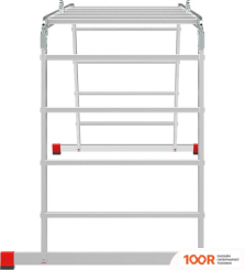 Лестница Новая высота NV3326 3326234 (2X3 + 2X4 СТУПЕНИ) (143776)