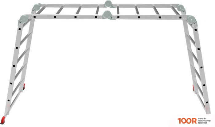 Лестница Новая высота NV3323 3323245 (2X4 + 2X5 СТУПЕНЕЙ) (143763)