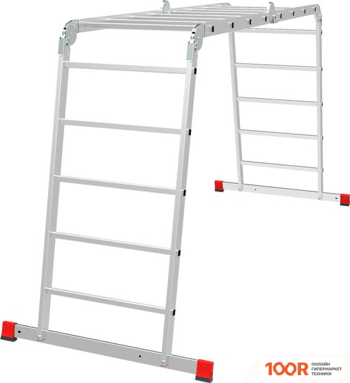 Лестница Новая высота NV3322 3322245 (2X4 + 2X5 СТУПЕНЕЙ) (143757)