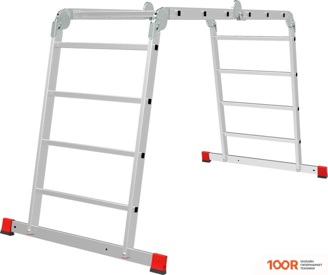 Лестница Новая высота NV3322 3322234 (2X3 + 2X4 СТУПЕНИ) (143756)