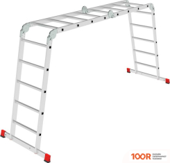 Лестница Новая высота NV3321 3321245 (2X4 + 2X5 СТУПЕНЕЙ) (143752)