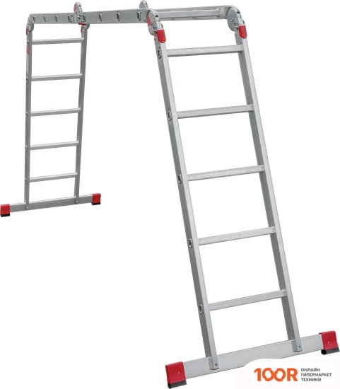 Лестница Новая высота NV3320 3320245 (2X4 + 2X5 СТУПЕНЕЙ) (143750)