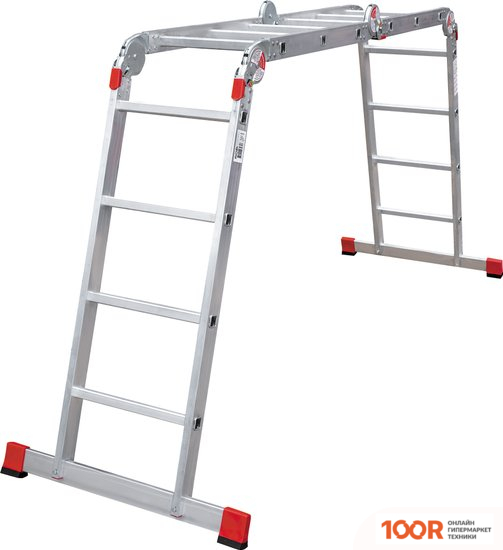 Лестница Новая высота NV3320 3320234 (2X3 + 2X4 СТУПЕНИ) (143749)