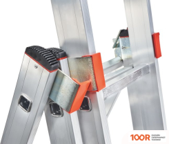 Лестница Новая высота NV 323 ТРЁХСЕКЦИОННАЯ УСИЛЕННАЯ 3X17 СТУПЕНЕЙ (143670)