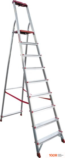 Лестница Новая высота NV 3115 С ОРГАНАЙЗЕРОМ (9 СТУПЕНЕЙ) (143595)