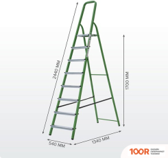Лестница Новая высота NV 1130 1130108-021 (8 СТУПЕНЕЙ) (143525)