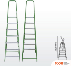 Лестница Новая высота NV 1130 1130107-021 (7 СТУПЕНЕЙ) (143524)