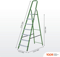 Лестница Новая высота NV 1130 1130107-021 (7 СТУПЕНЕЙ) (143524)
