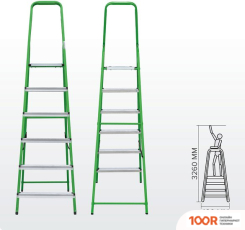 Лестница Новая высота NV 1130 1130106-021 (6 СТУПЕНЕЙ) (143523)