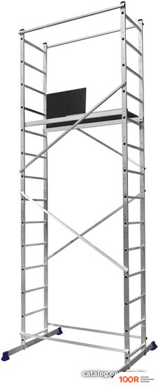 Лестница Алюмет ТЕХНО 5 4207 (2X14 СТУПЕНЕЙ) (143488)