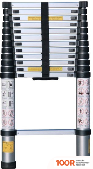 Лестница Алюмет TLS 4.1 (14 СТУПЕНЕЙ) (143454)