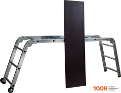 Лестница Алюмет SMS242 (2X4X2 СТУПЕНЕЙ) (143420)