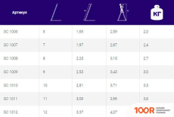 Лестница Алюмет SC1012 (12 СТУПЕНЕЙ) (143402)