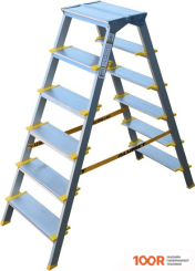 Лестница Алюмет ASD 5206 (2Х6 СТУПЕНЕЙ) (143360)