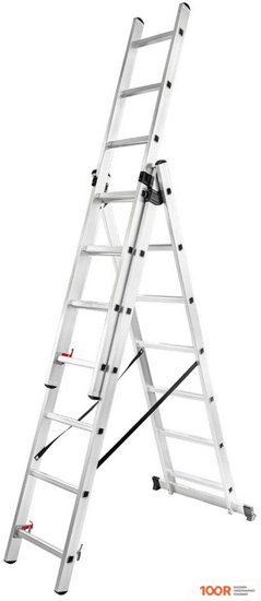 Лестница ForceKraft FK-BL-E310 (3X10 СТУПЕНЕЙ) (143088)