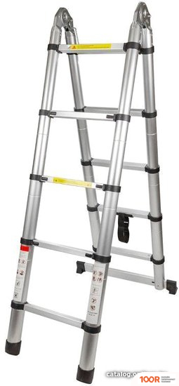 Лестница ForceKraft BL-HT205 (2X5 СТУПЕНЕЙ) (143058)