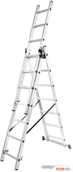 Лестница ForceKraft BL-E311 (3X11 СТУПЕНЕЙ) (143054)