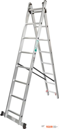 Лестница ForceKraft BL-E212 (2X12 СТУПЕНЕЙ) (143047)