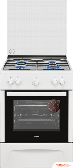 Кухонная плита Weissgauff WGS G1G02 W (142245)