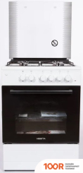 Кухонная плита Vesta VALENCIA VGE 10-E (БЕЛЫЙ) (142223)