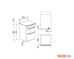 Кухонная плита Smeg TR62IP2 (142201)