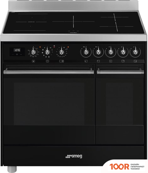 Кухонная плита Smeg C92IPBL9-1 (142145)