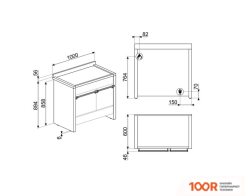 Кухонная плита Smeg A2PY-81 (142128)