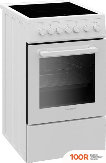 Кухонная плита Hotpoint HS5V5PHW (141987)