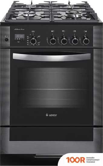 Кухонная плита GEFEST 6500-04 0244 (ЧУГУННЫЕ РЕШЕТКИ) (141624)