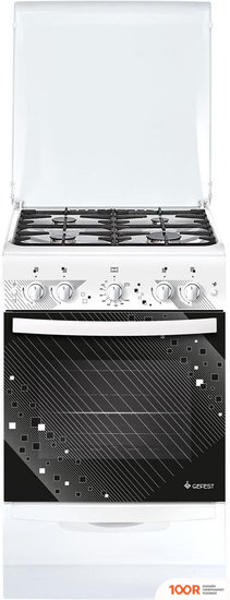 Кухонная плита GEFEST 5100-02 0009 (СТАЛЬНЫЕ РЕШЕТКИ) (141570)