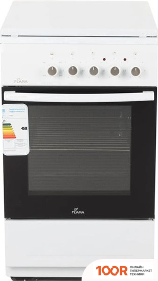Кухонная плита Flama L FE 14010 (БЕЛЫЙ) (141545)