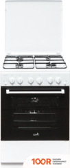 Кухонная плита CEZARIS ПГ 3200-13 (СТАЛЬНЫЕ РЕШЕТКИ, БЕЛЫЙ) (141426)