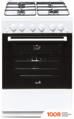 Кухонная плита CEZARIS ПГ 3200-13 (СТАЛЬНЫЕ РЕШЕТКИ, БЕЛЫЙ) (141426)