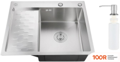 Кухонная мойка РМС MRK-6350R (С ДОЗАТОРОМ) (141260)