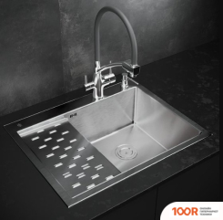 Кухонная мойка РМС MRK-6350R (С ДОЗАТОРОМ) (141260)