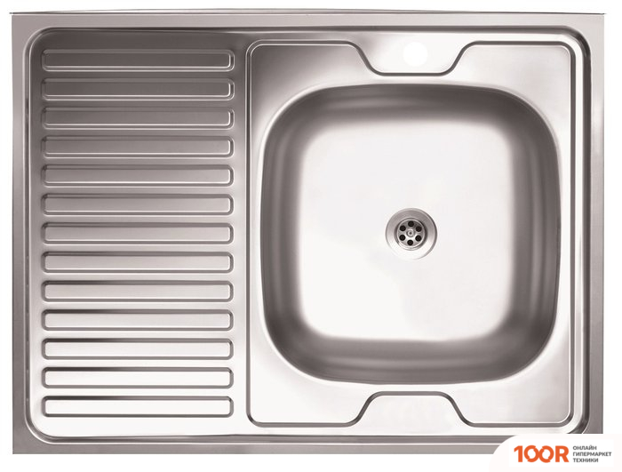 Кухонная мойка КромРус EC-220M RUS (ПРАВАЯ) (141216)