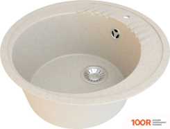 Кухонная мойка Гамма Гранит GRANITE-17 (БЕЖЕВЫЙ) (141186)