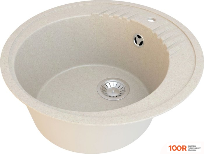 Кухонная мойка Гамма Гранит GRANITE-17 (БЕЖЕВЫЙ) (141186)