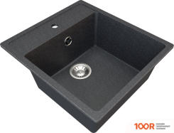 Кухонная мойка Гамма Гранит GRANITE-16 (ЧЕРНЫЙ) (141185)
