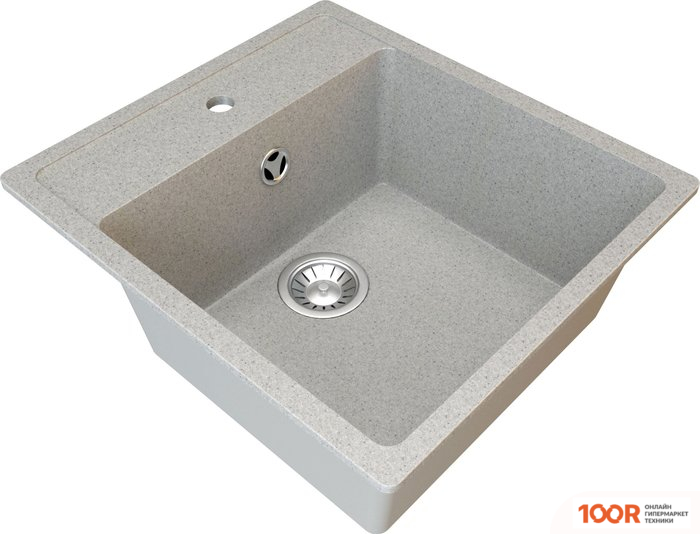 Кухонная мойка Гамма Гранит GRANITE-16 (СВЕТЛО-СЕРЫЙ) (141182)