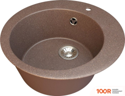 Кухонная мойка Гамма Гранит GRANITE-15 (ТЕРРАКОТ) (141177)