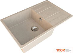 Кухонная мойка Гамма Гранит GRANITE-13 (ПЕСОЧНЫЙ) (141160)