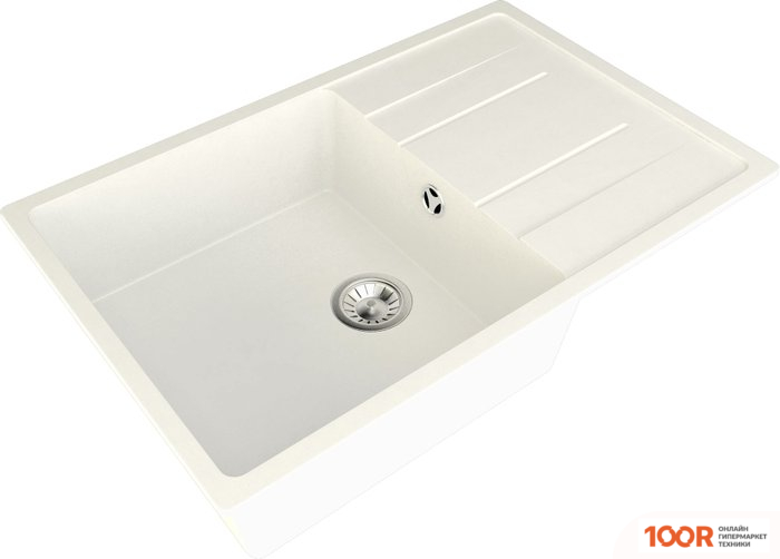 Кухонная мойка Гамма Гранит GRANITE-13 (БЕЛЫЙ) (141159)