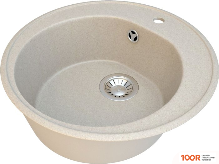 Кухонная мойка Гамма Гранит GRANITE-02 (БЕЖЕВЫЙ) (141082)